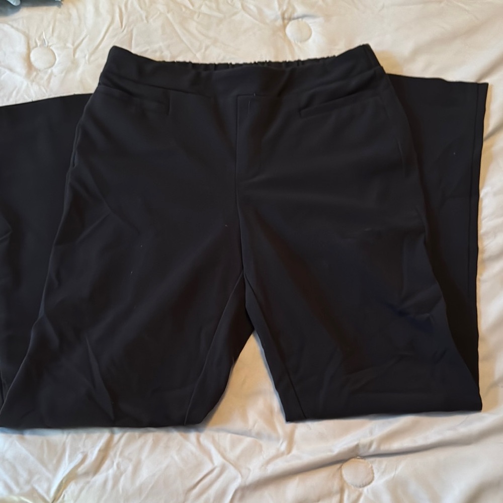 Chic Black Wide-Leg Pants